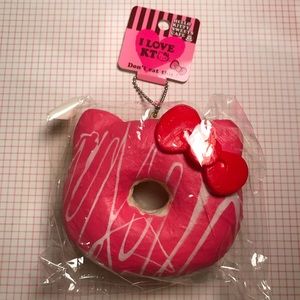 Hello kitty squishy donut accessory